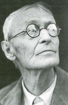 Portrait Hermann Hesse 1955
