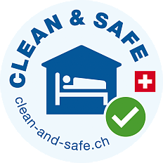 Clean &amp; Safe Label Hotellerie von Schweiz Tourismus