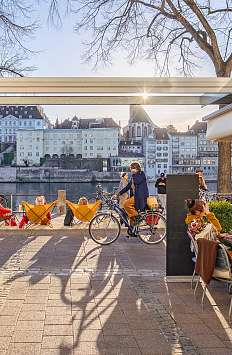 Restaurant Krafft Terrasse Winter