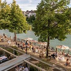 Krafft Terrasse Sommer