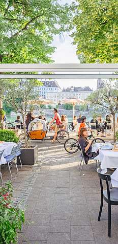Terrasse mit Aussicht