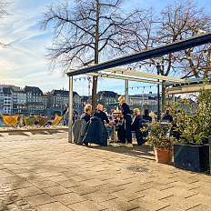 Herbstterrasse